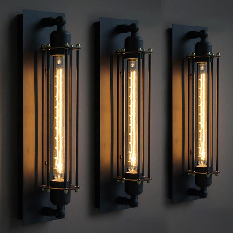 Industrial Iron Sconce