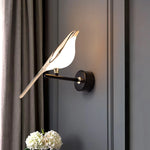 Magpie Bird Wall Sconce