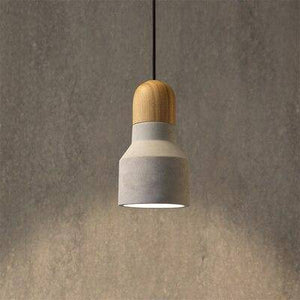 Oak Cement Pendant