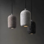 Pave Cement Pendant Light