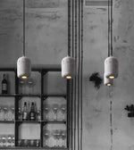 Pave Cement Pendant Light